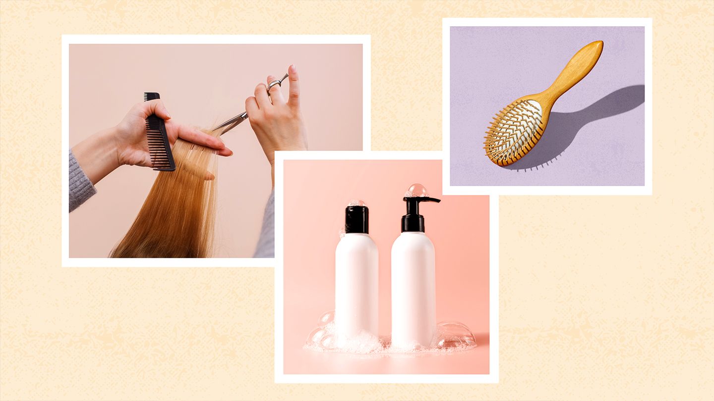 De-stress Hair Combing, Smooth & Silky Hair